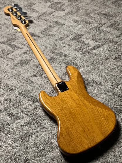 Fender Japan Hybrid II Jazz Bass with Maple FB in Vintage Natural JD26002116