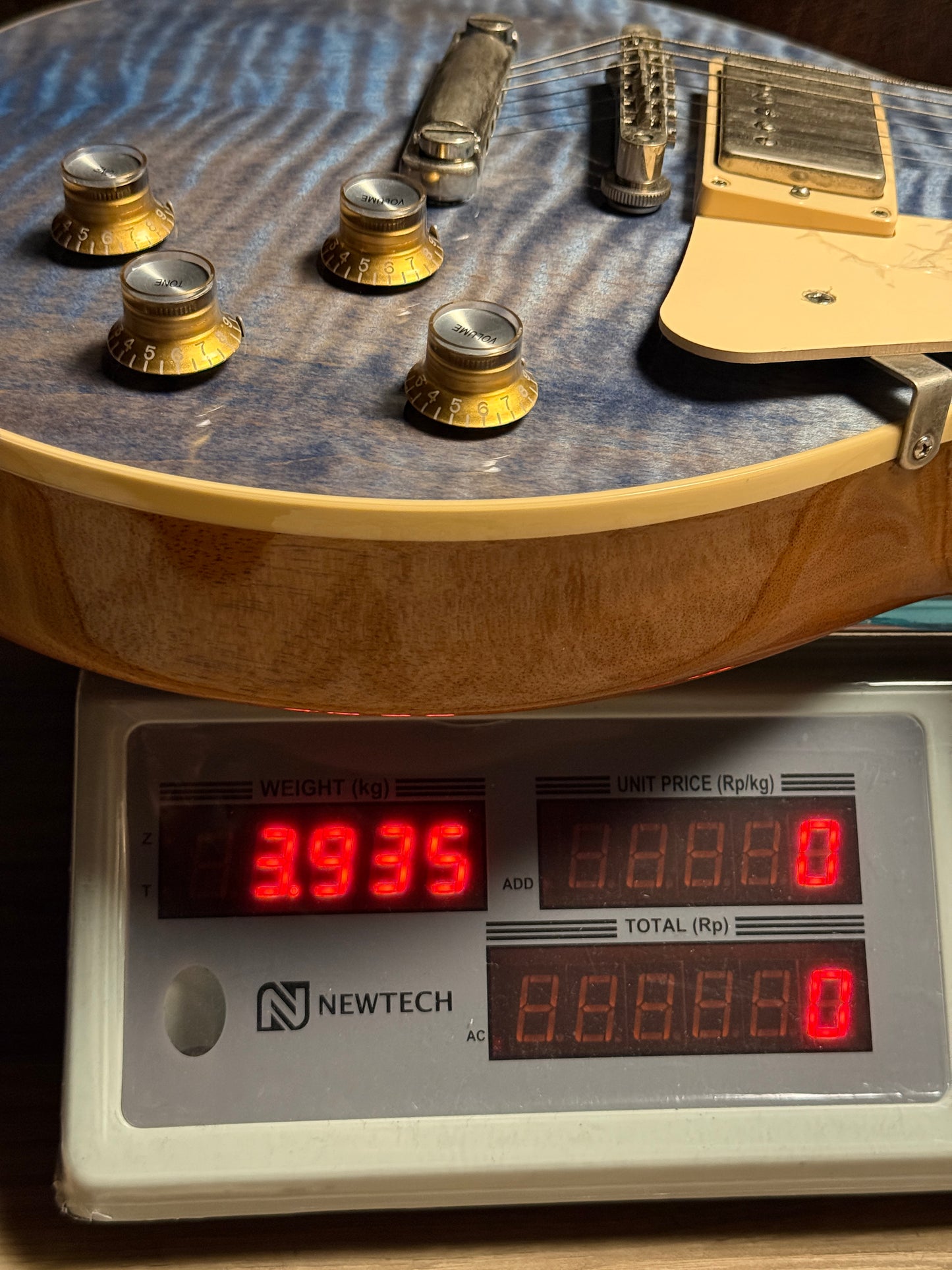 Gibson Les Paul Standard 50s Figured Top in Ocean Blue w/Case 229930097