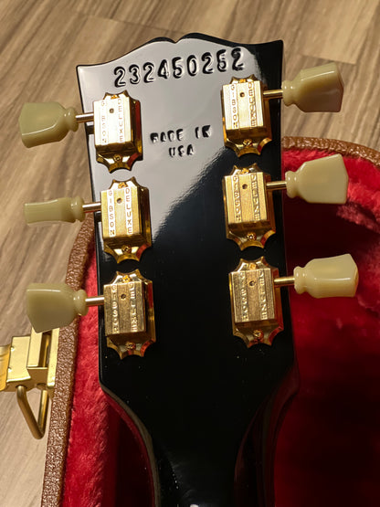 Gibson SG Standard '61 Maestro Vibrola T-Type in Ebony w/Case 232450252
