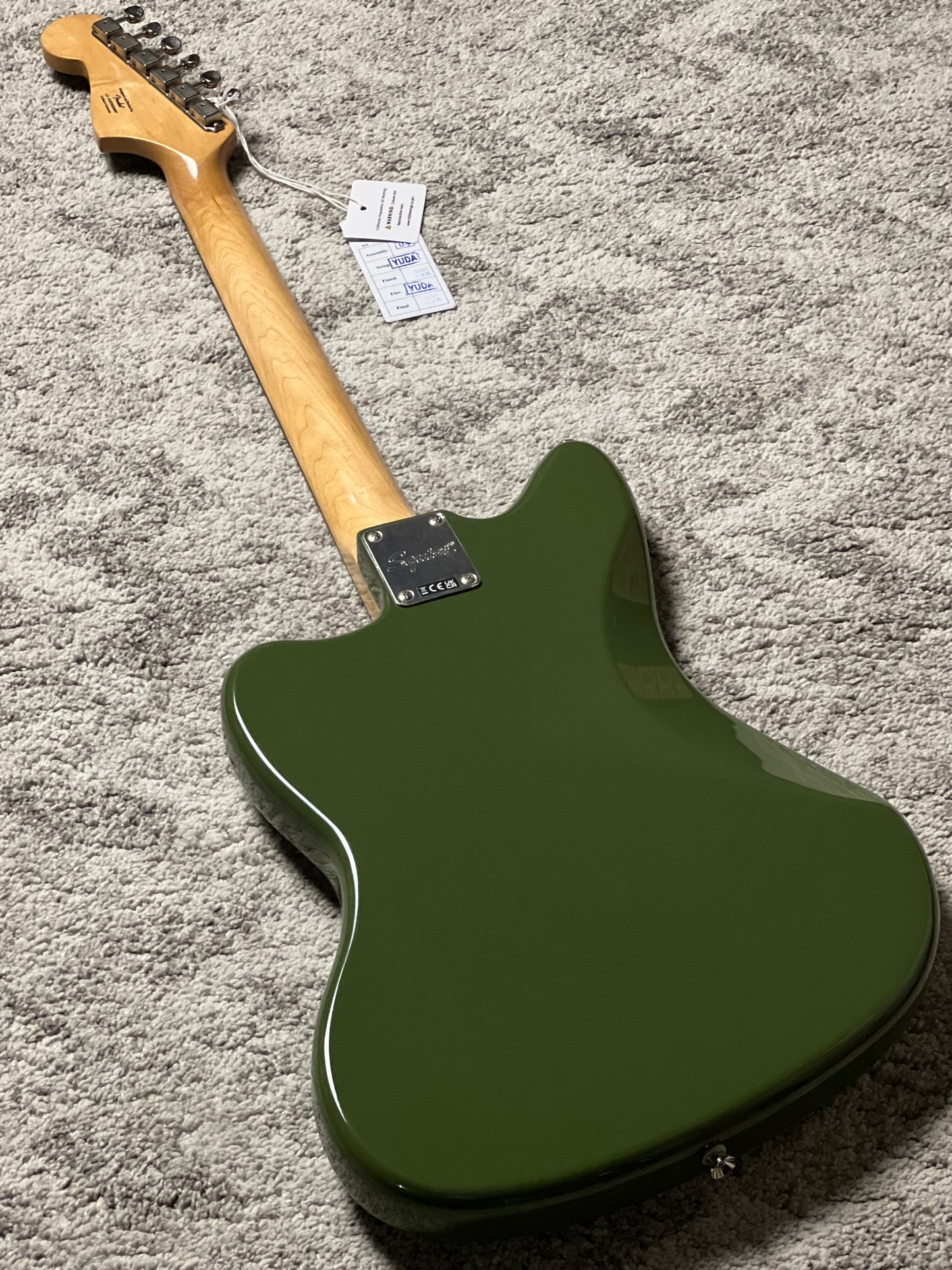 Squier FSR Classic Vibe 60s Jazzmaster with Laurel FB in Olive Metallic