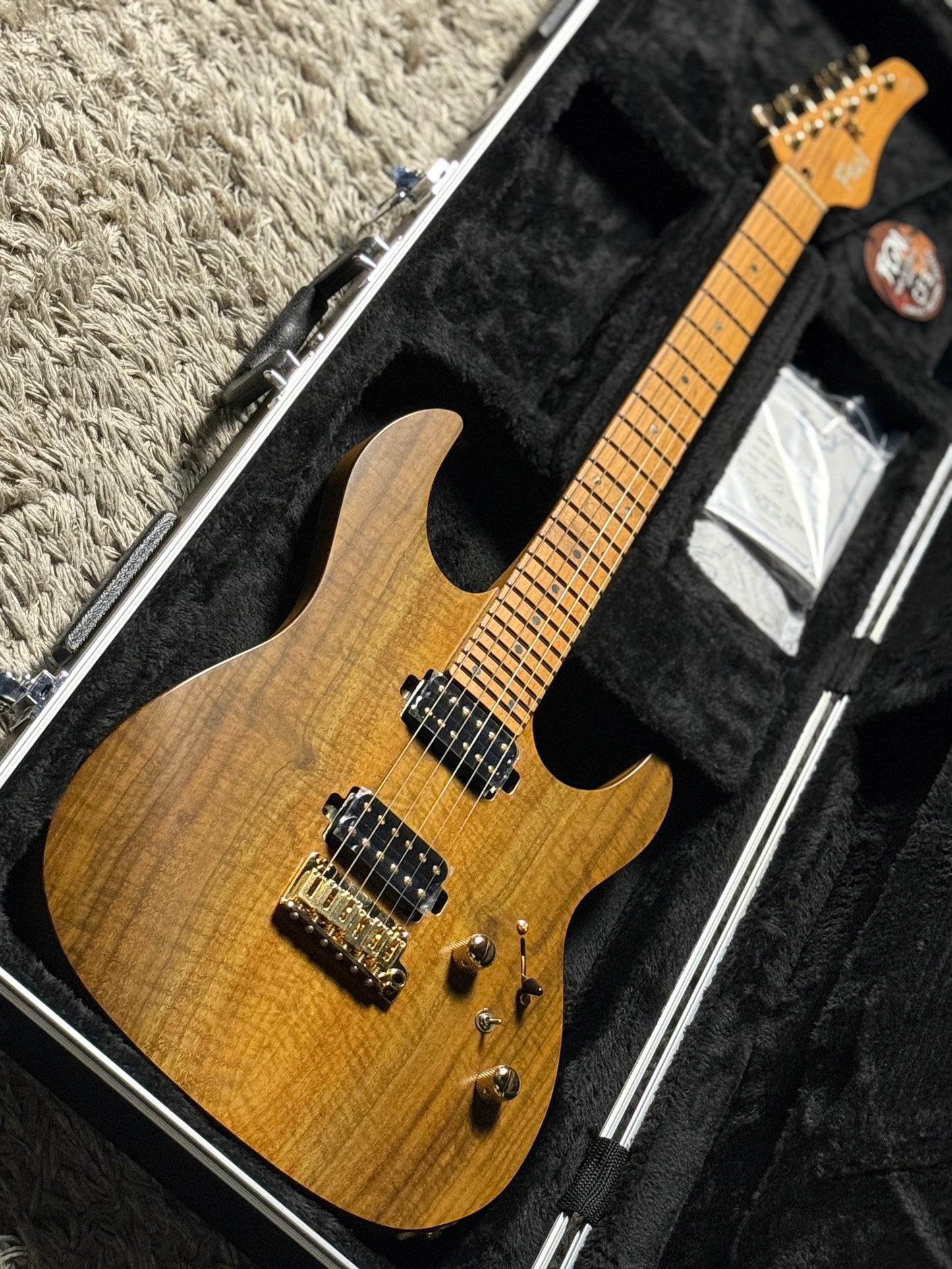 Fujigen FGN EOS2-DU24HH-PB1-RM in Vintage Natural Pay Burman Signature #11