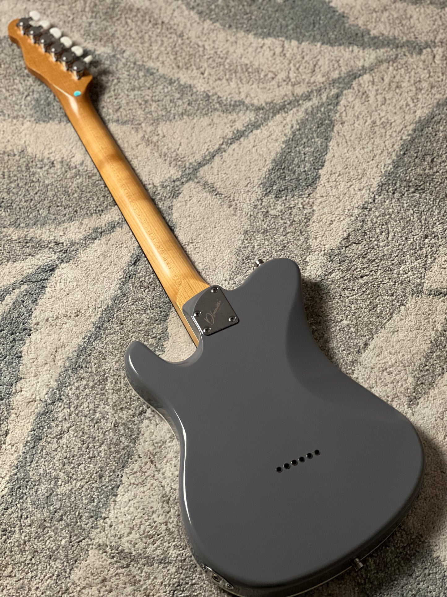 Dhatarattha Custom DTL Flame in Pacific Jeans Blue with Rosewood FB