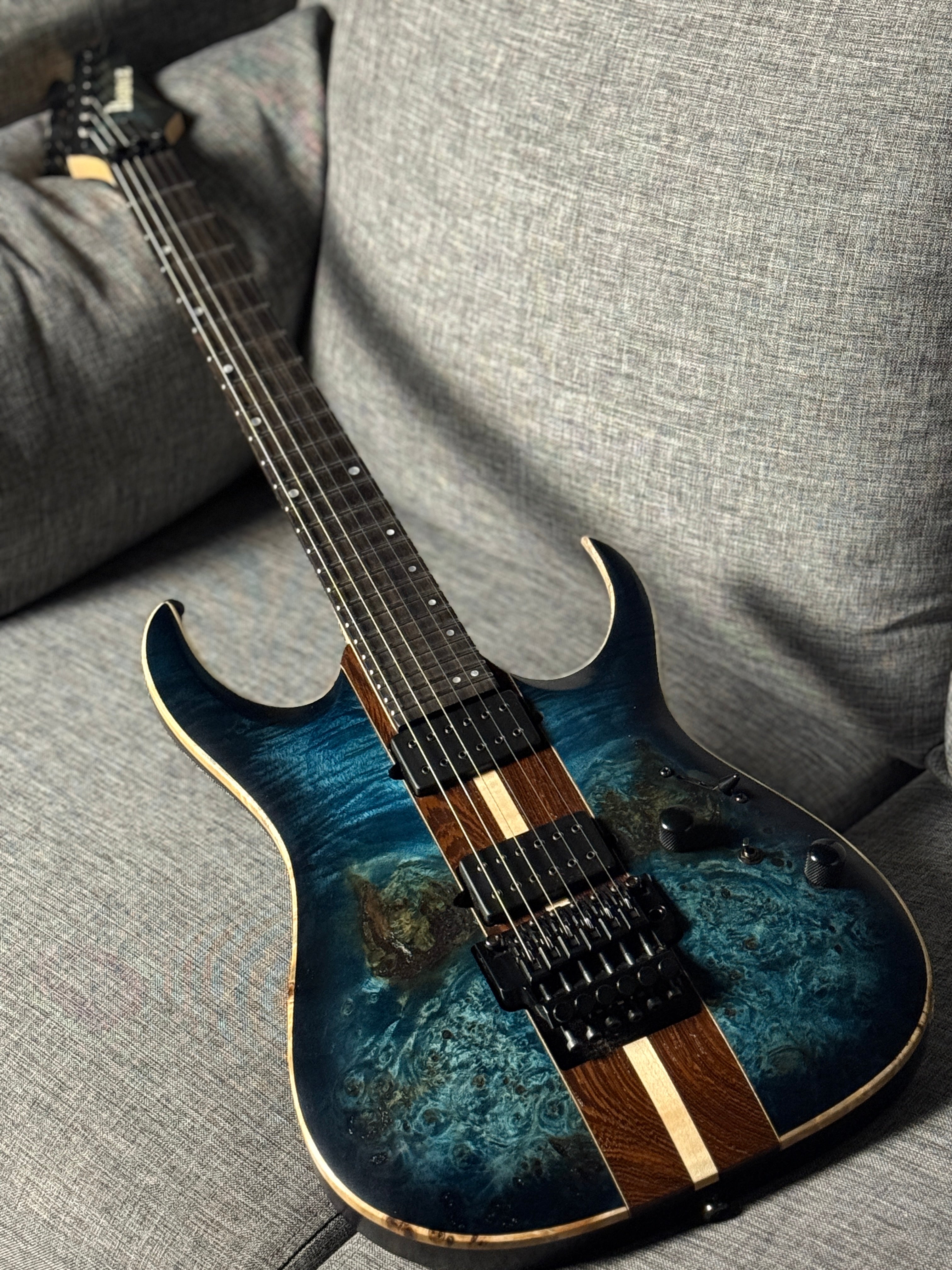 Ibanez Premium RGA20P1PB in Cosmic Blue Burst 250104495 (USED