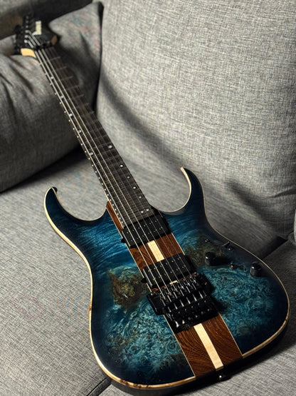 Ibanez Premium RGA20P1PB in Cosmic Blue Burst 250104495 (USED)