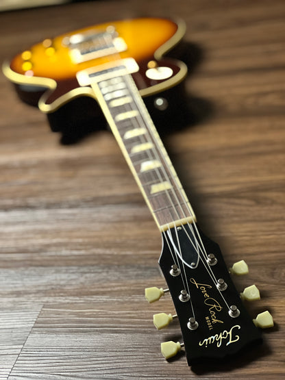 Tokai Love Rock LS-150F-3A TB Premium Series Japan with Solid Flamed Maple Top in Tea Burst 2246261