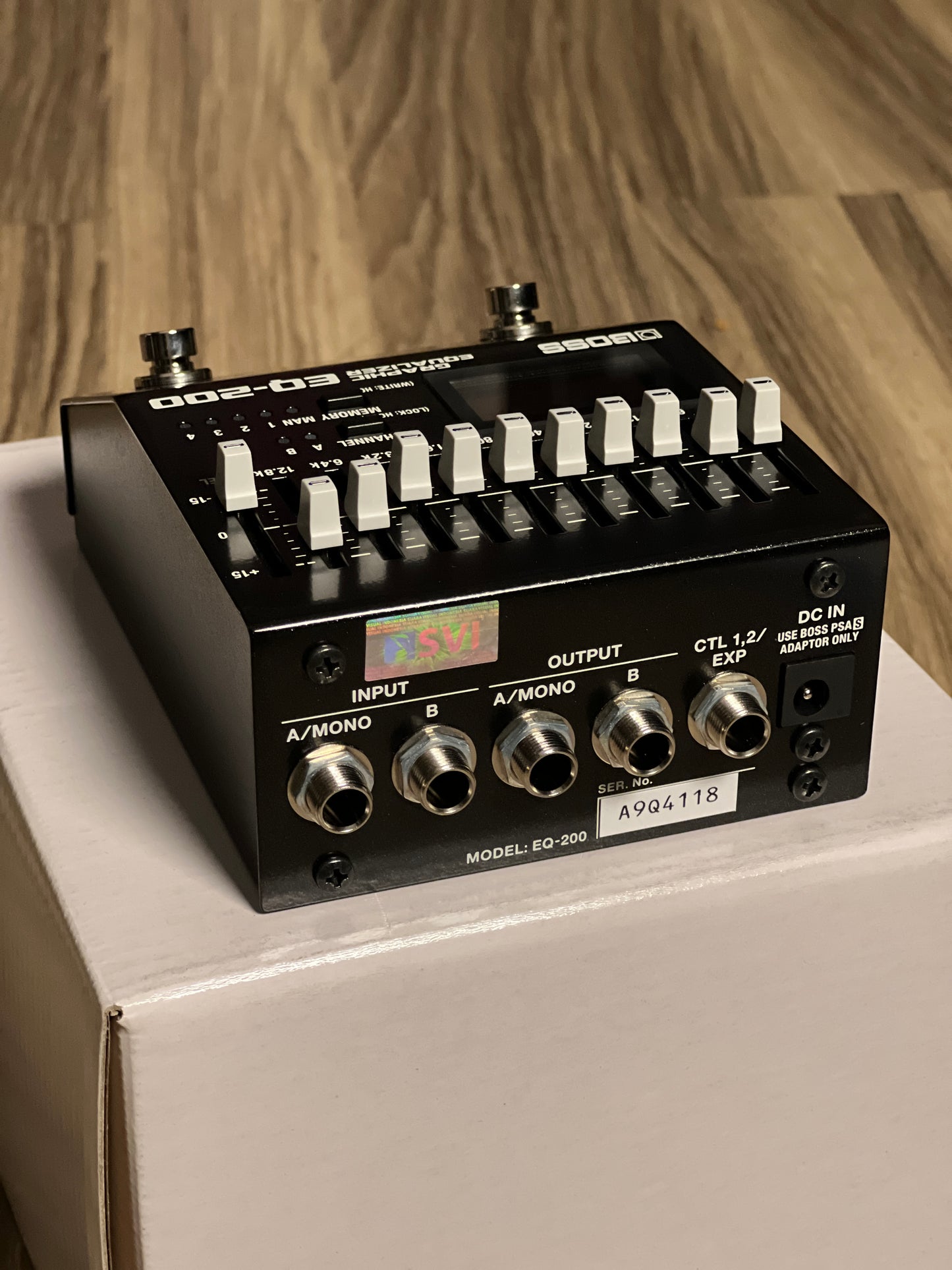 Boss EQ‐200 Graphic Equalizer Pedal