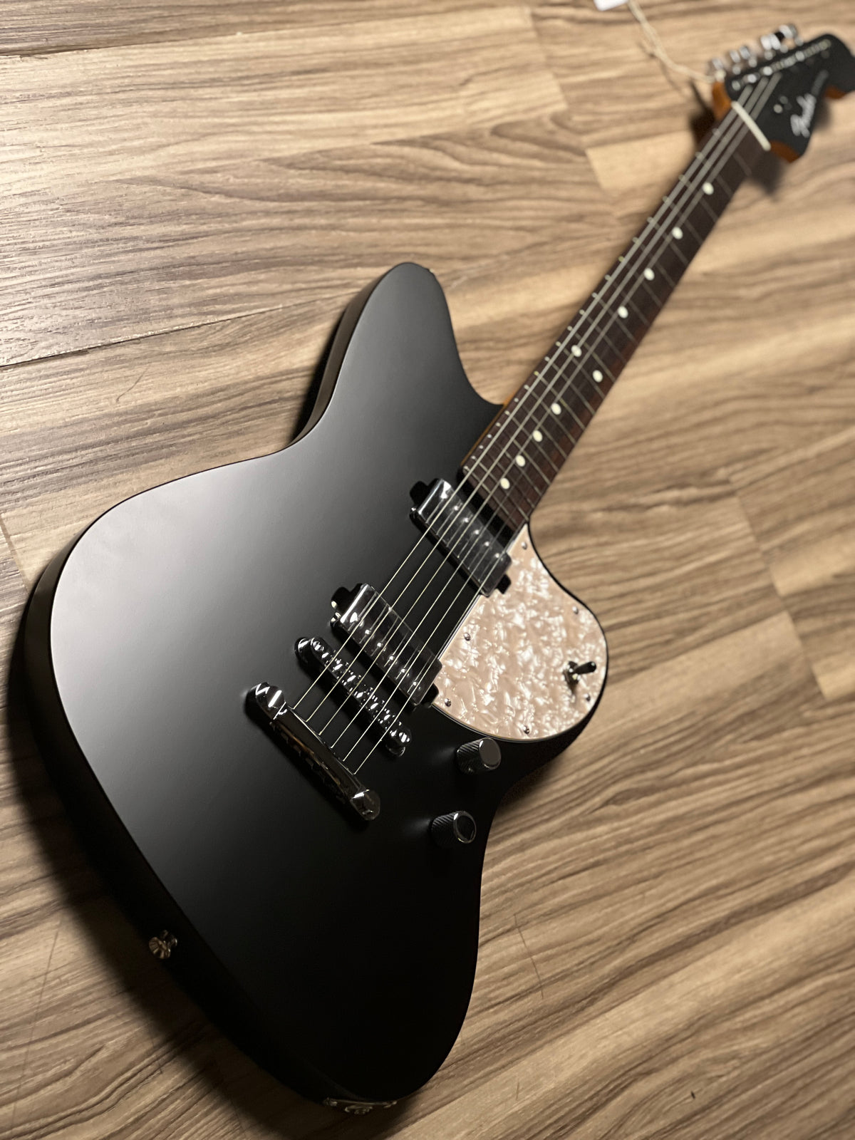 Fender Japan Elemental Jazzmaster HH with RW FB in Stone Black JD22029 ...