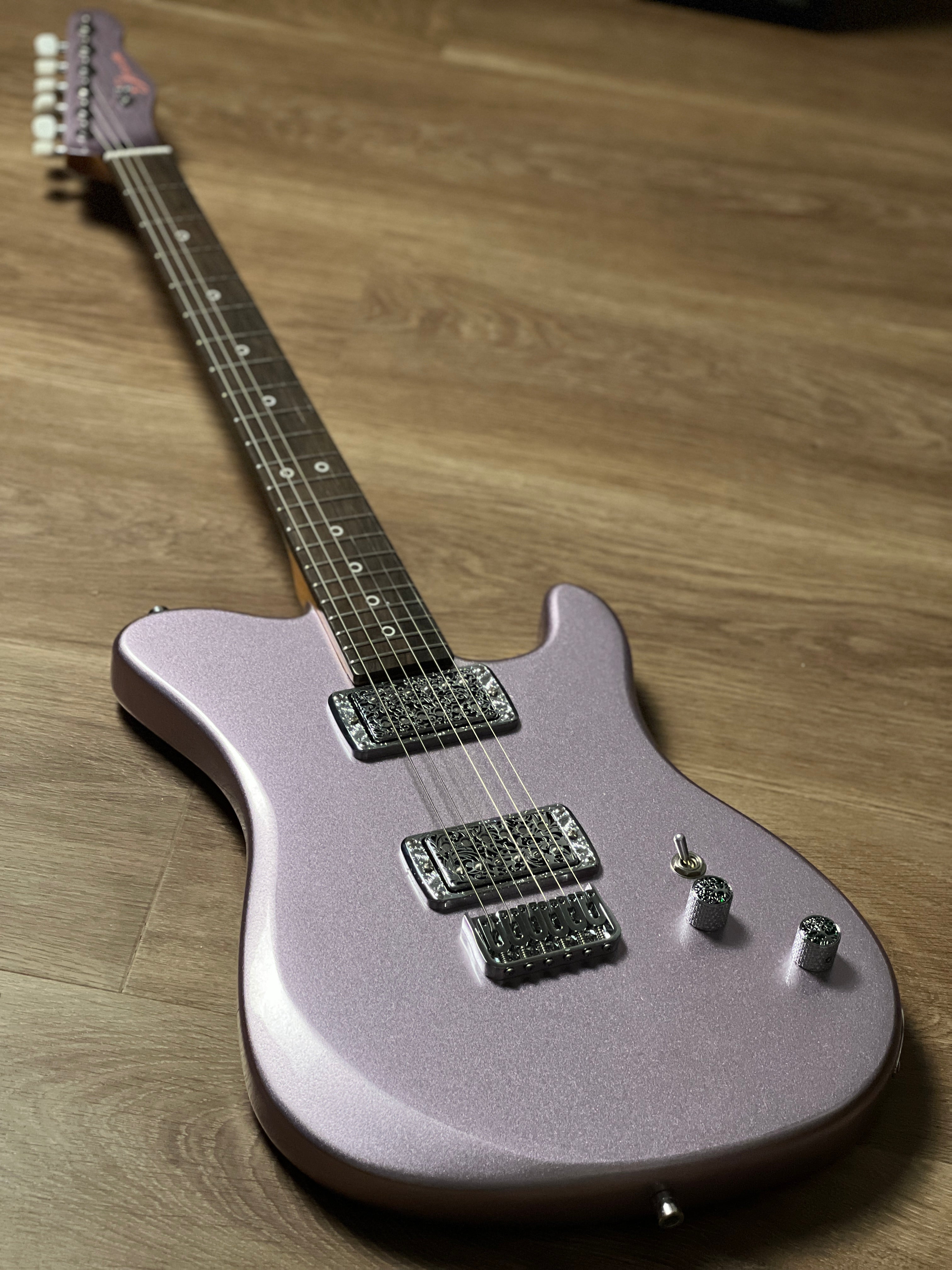 Dtl Basic Dhatarattha Basic DTL HH in Lavender Metallic with Rosewood FB ...