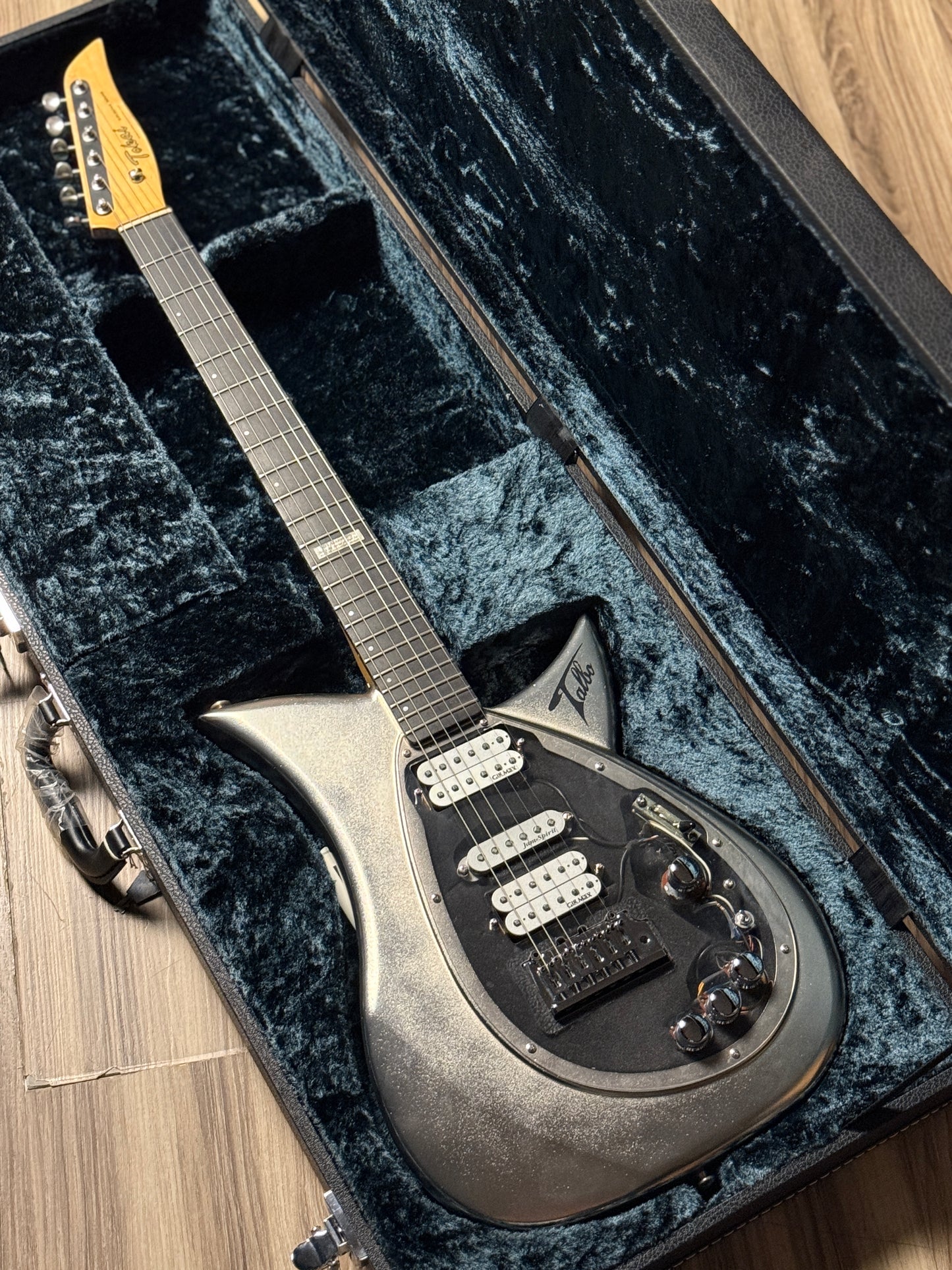 Tokai Talbo Blazing Fire 50th Anniversary in Silver Custom Shop