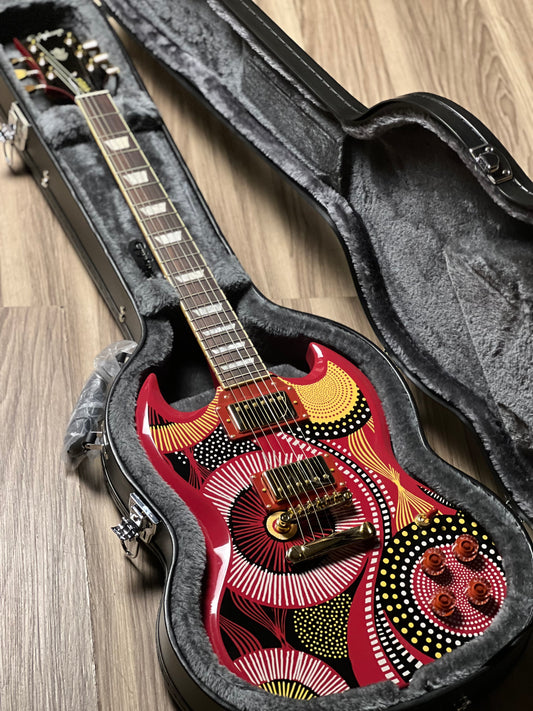 Epiphone SG Fatoumata Diawara in Ember Red with Graphic