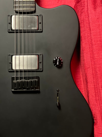 Fender Jim Root Jazzmaster - Flat Black with Ebony Fingerboard US23024212