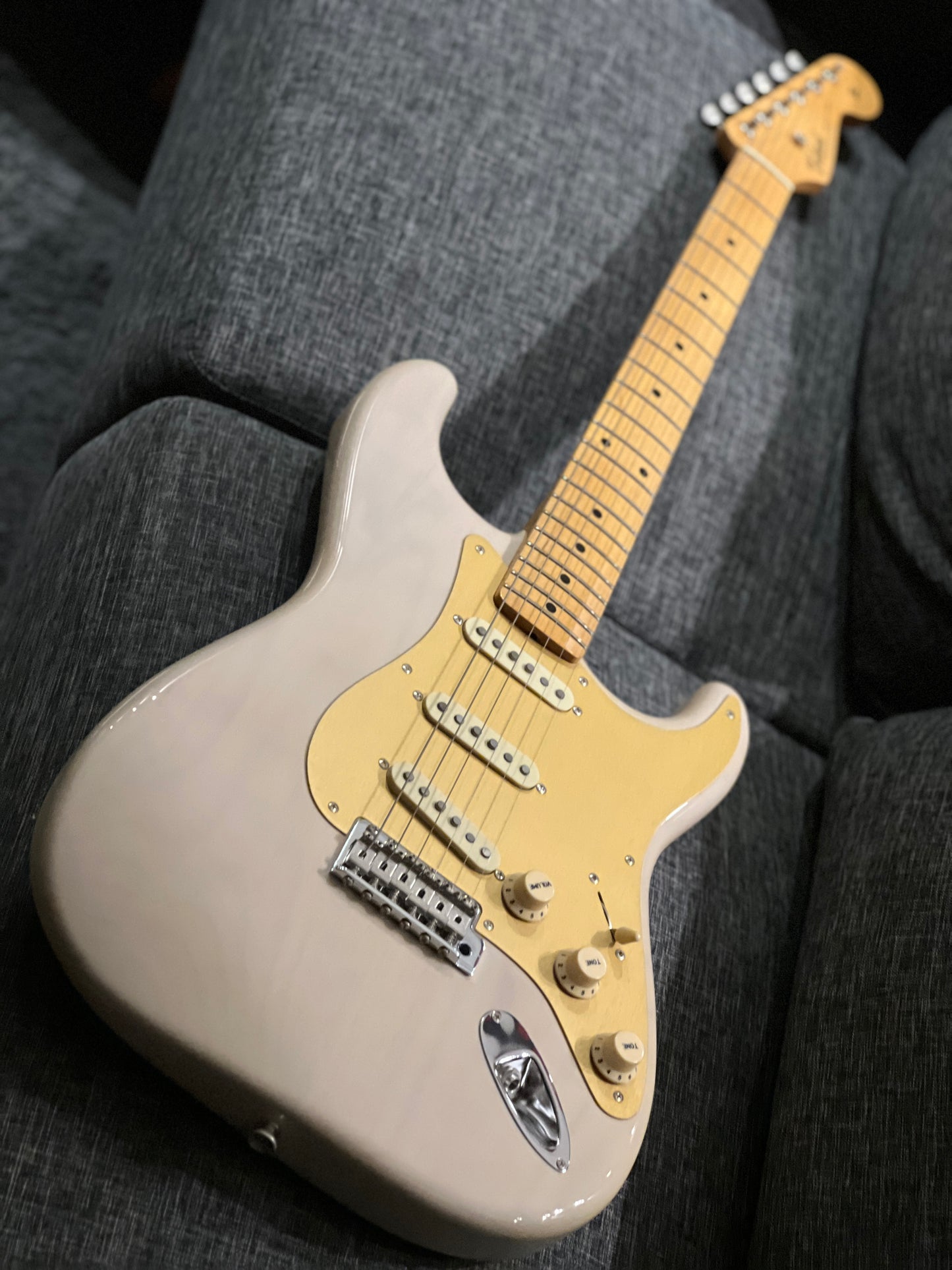 Tokai TST-50 WBL/M Ash Goldstar Sound Japan Limited Run in White Blonde with Maple FB 191232