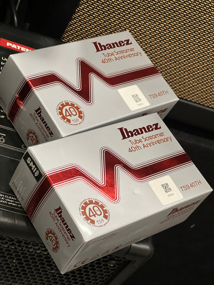 Ibanez Limited-edition 40th Anniversary TS9 Tube Screamer Overdrive Pedal