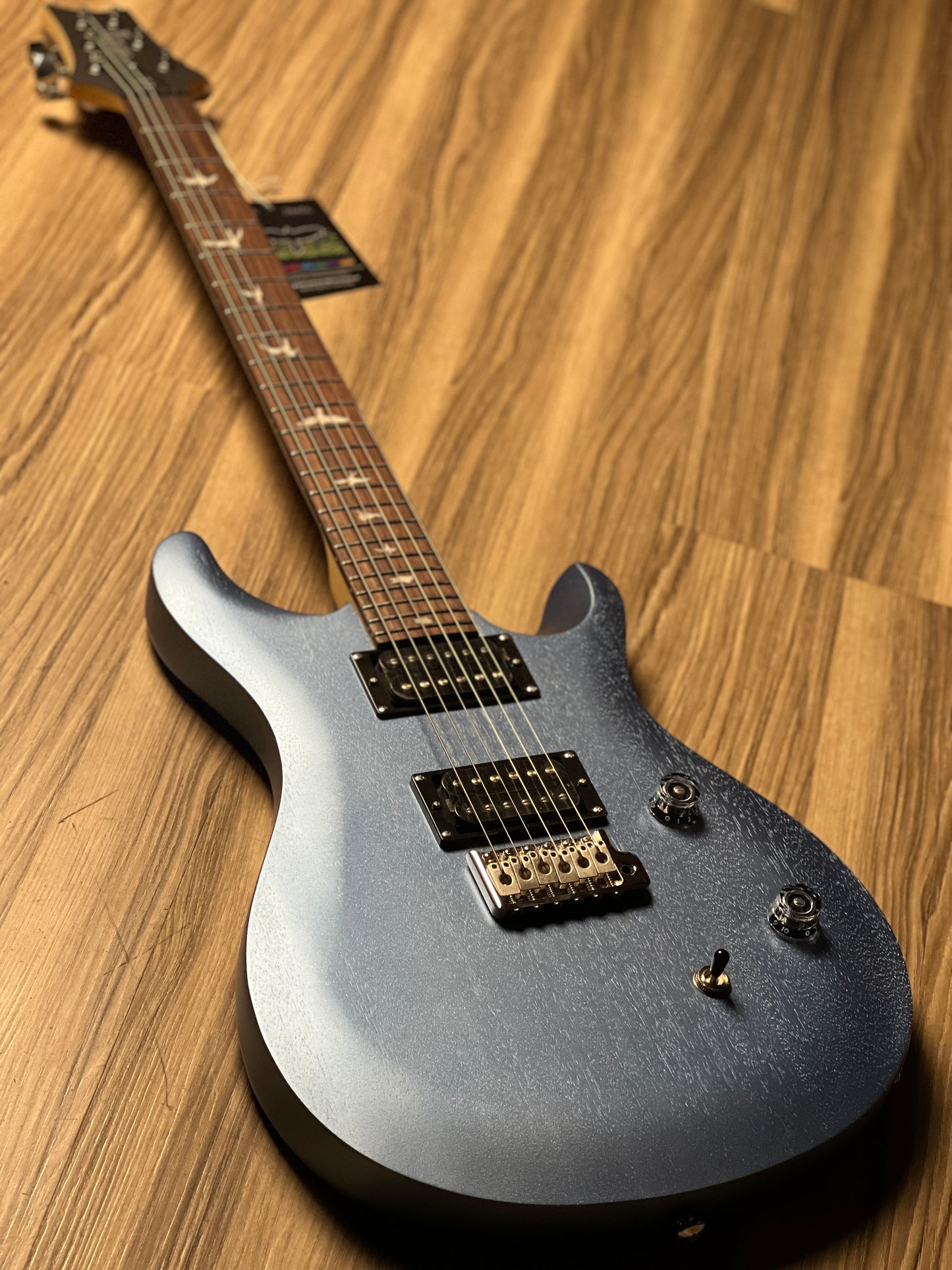 PRS SE CE 24 standard Satin Ice Blue Metallic Satin