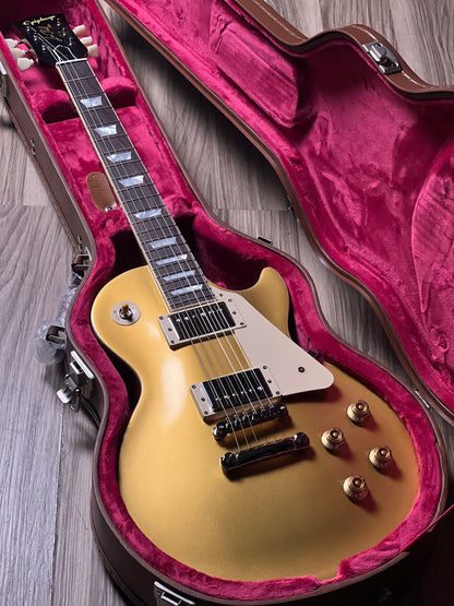 Epiphone 1957 Les Paul Goldtop Reissue in Double Gold w/Case 24121531251
