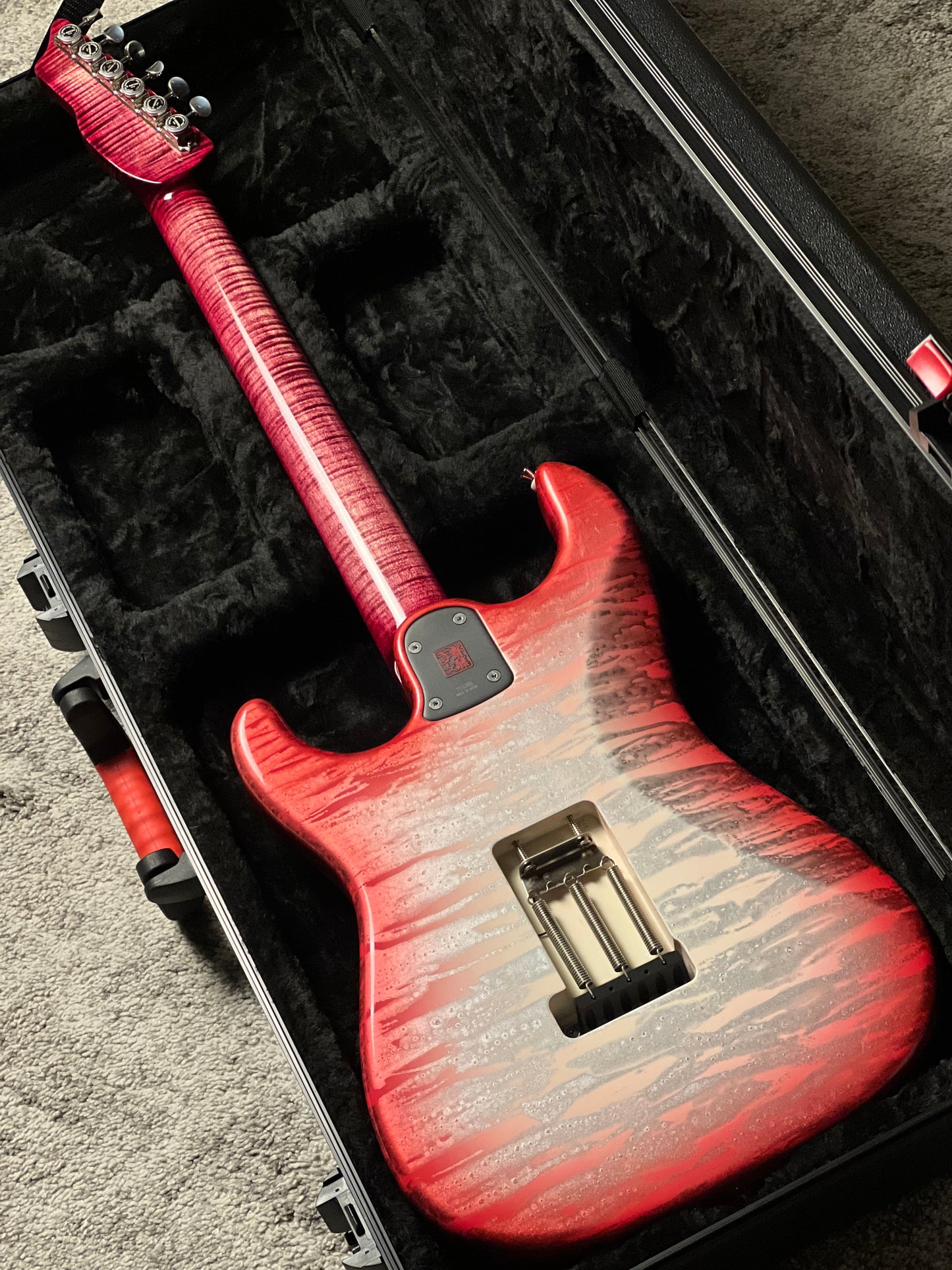 Saito S-622CS BEYOND SSH in Red Lotus with Hardshell Case 253386