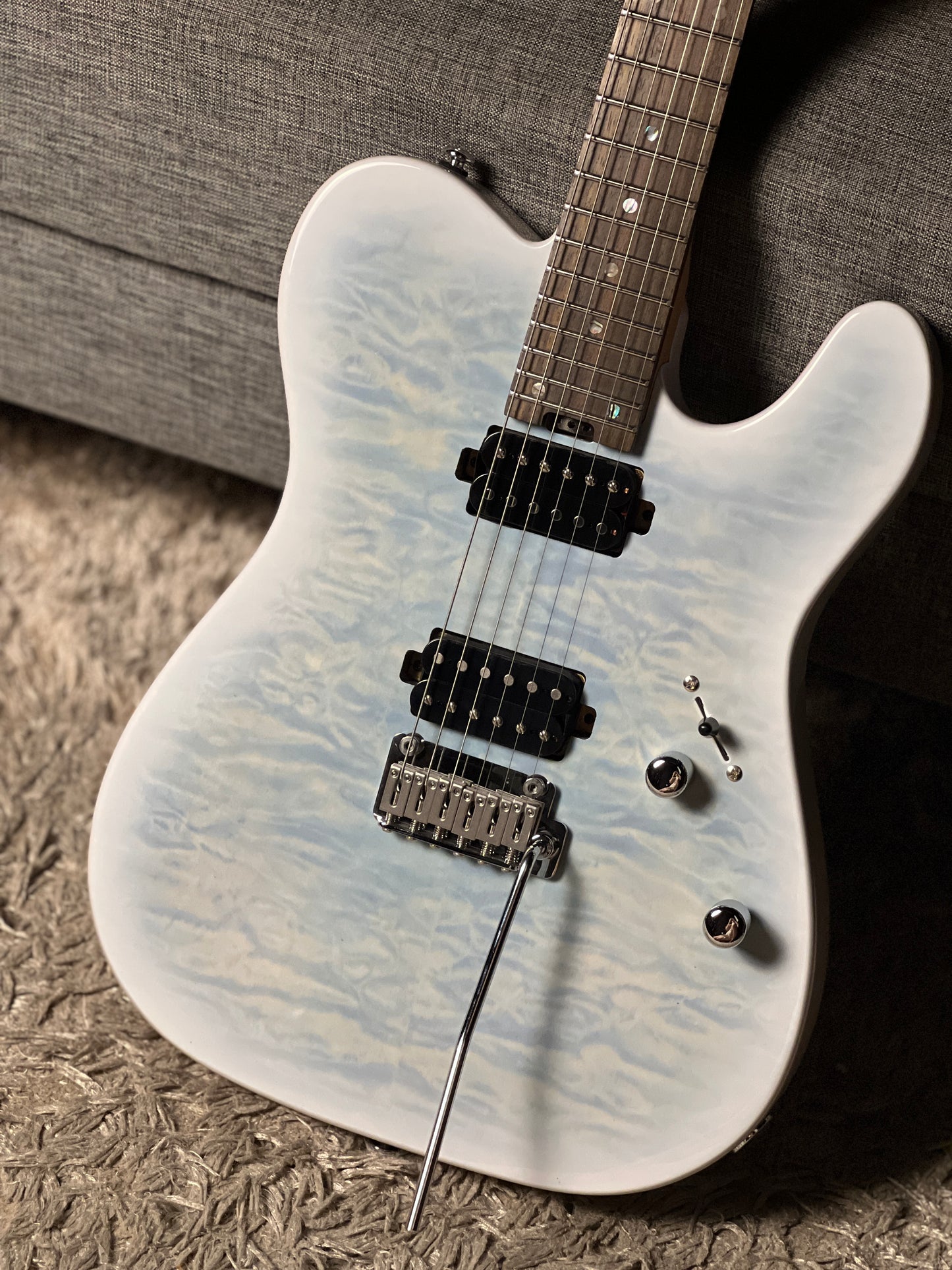 SLX Raven Modern 24 HH in Larimar with Rosewood FB Limited Edition