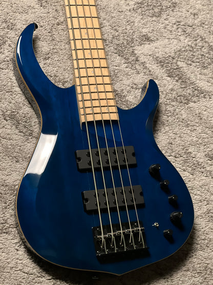 Sire Marcus Miller M2 5 String 2nd Gen Electric Bass in Transparent Blue