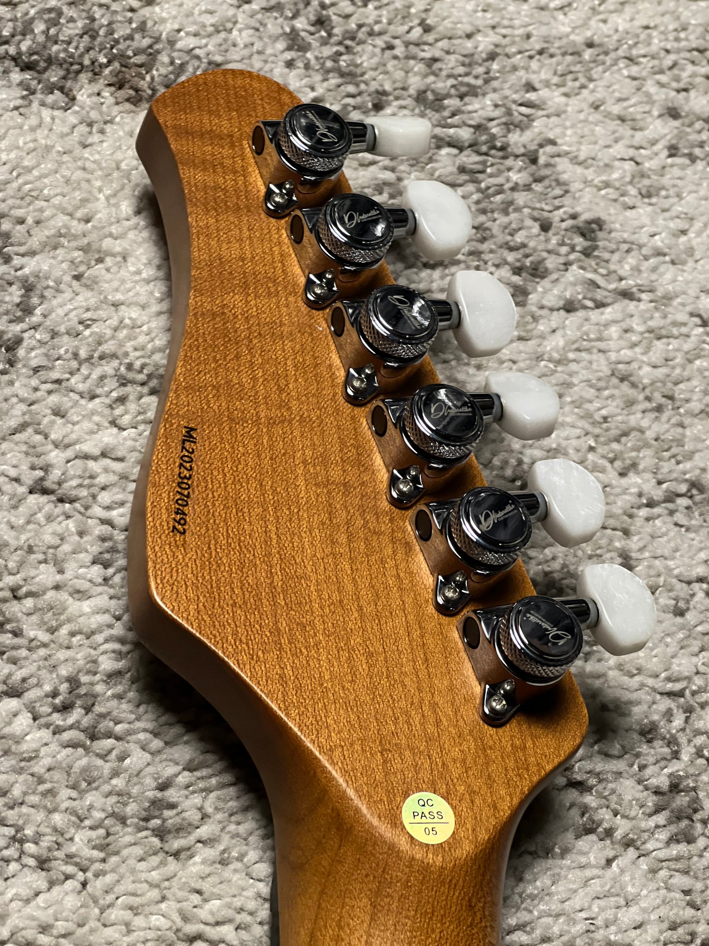 Dhatarattha Custom DST HSS in Exotic Spalted Maple with Rosewood FB