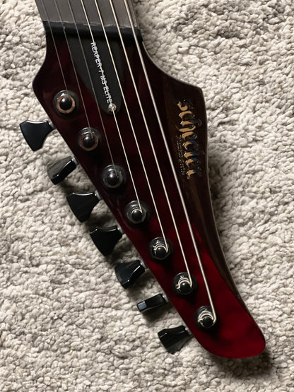 Schecter Reaper 7 Elite MS BB - Blood Burst