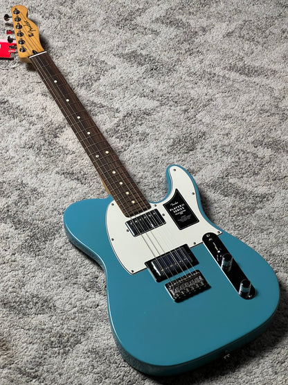Fender Player II Telecaster HH with RW FB in Aquatone Blue MX24043343