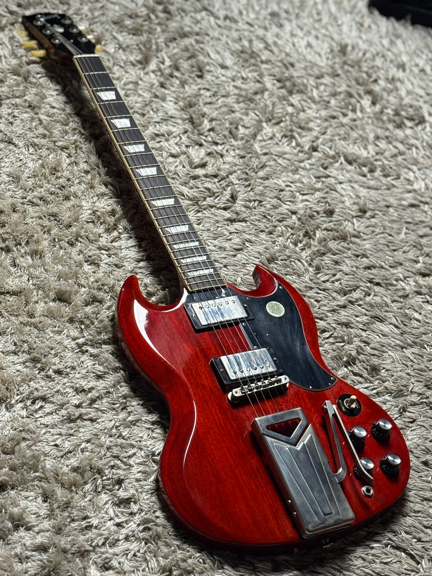 Gibson SG Standard 61 Sideways Vibrola in Vintage Cherry 224420048 (USED)