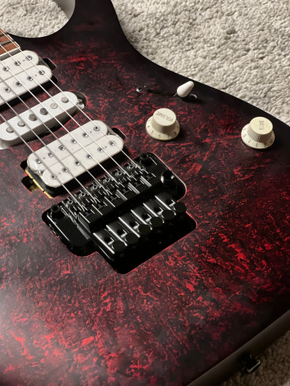 Ibanez RG470DXW-WZM in Wine Red Frozen Matte I260914092 (USED)