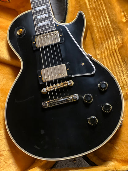 Gibson 1957 Les Paul Custom Reissue VOS - Ebony 2-Pickup 742127