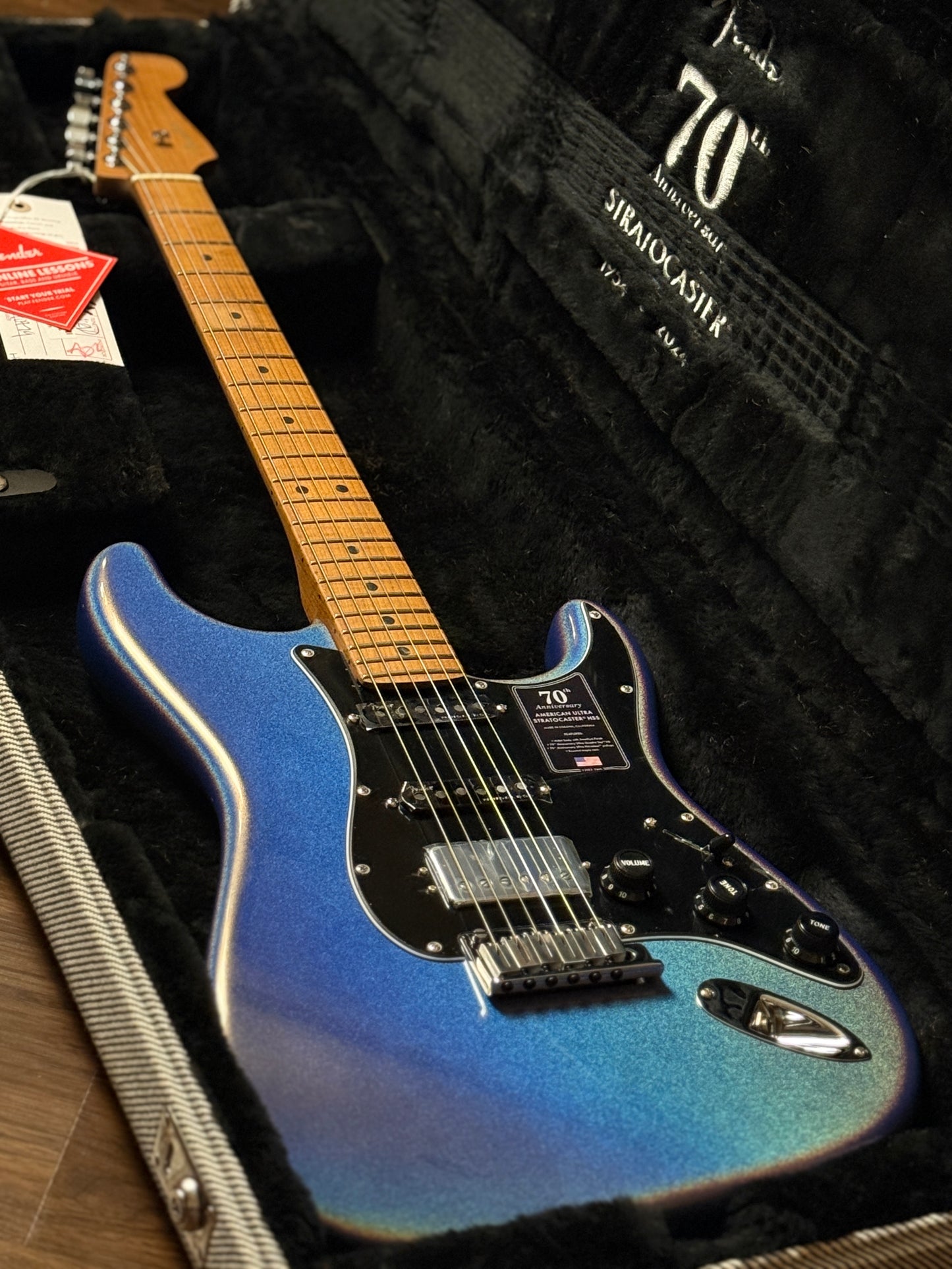 Fender 70th Anniversary Ultra Stratocaster with Maple FB in Amethyst US240979