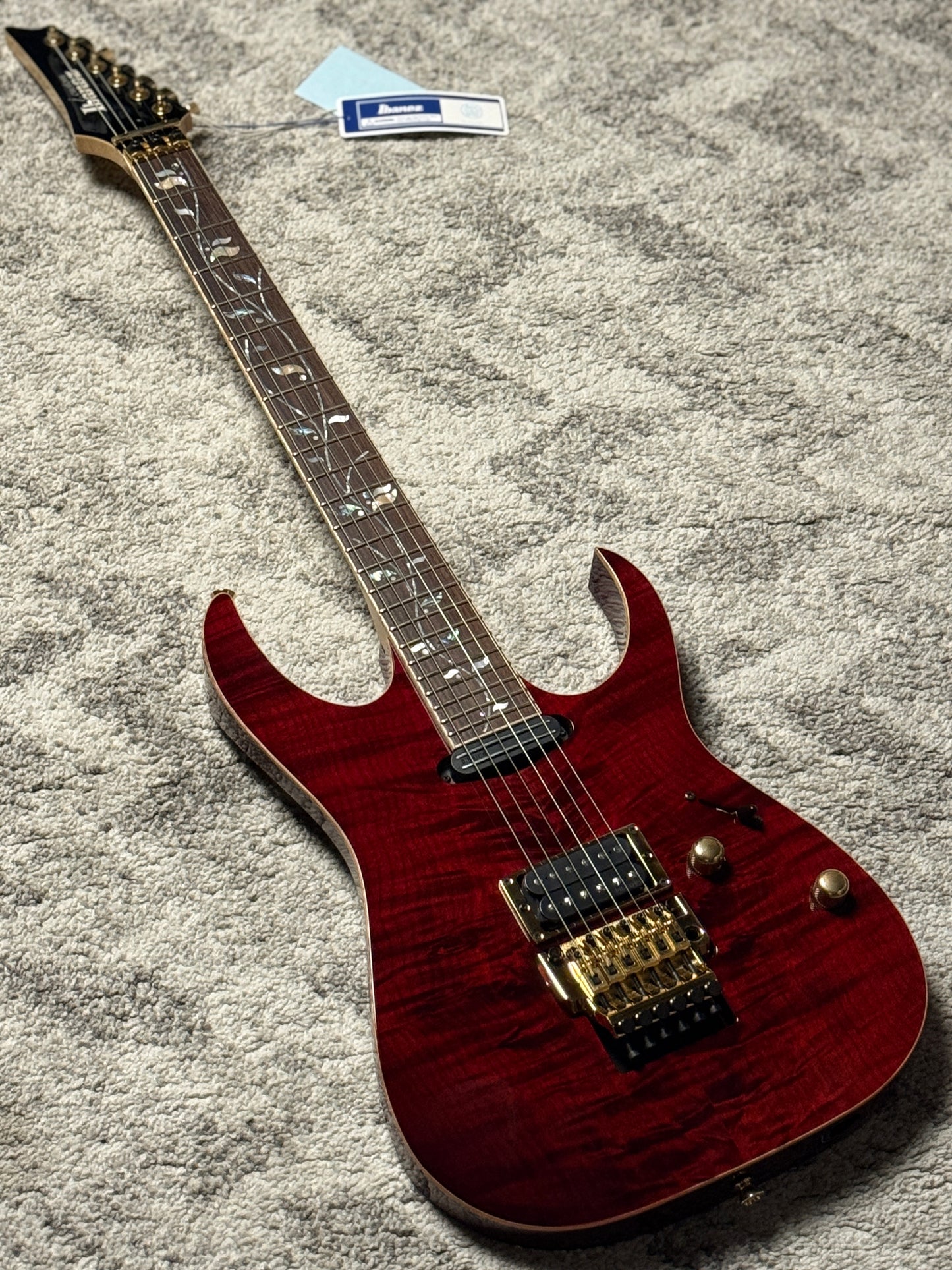 Ibanez J Custom RG8565R-CWR in Charmant Wine Red with Case F2516778