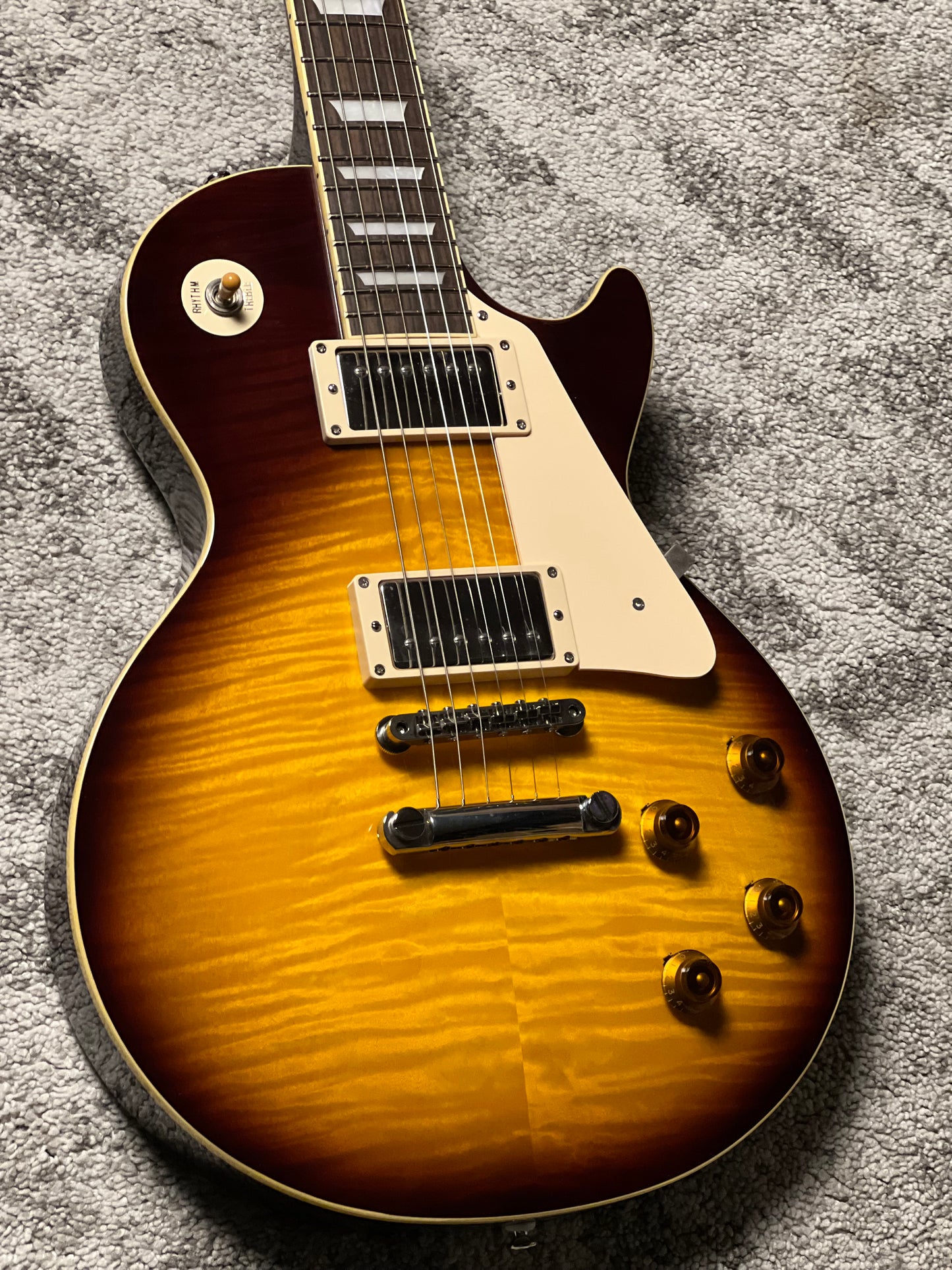 Tokai Love Rock LS-148F BS Vintage Series Japan in Brown Sunburst 2450299