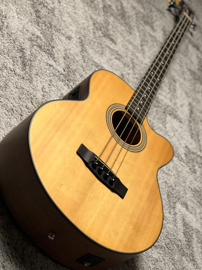 Cort SJB5F-NS Acoustic Bass in Natural Satin