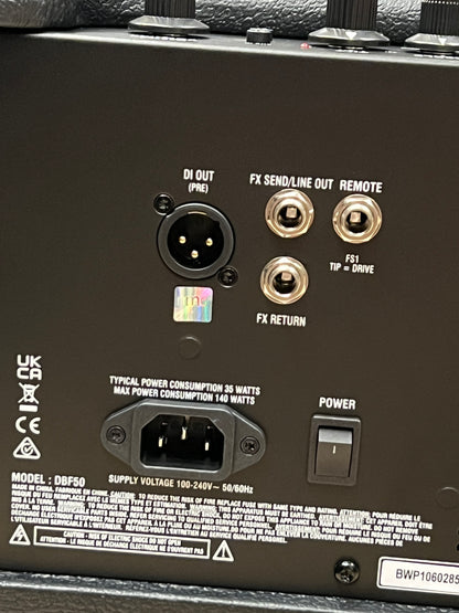 Laney DBF50 Digbeth Foundry 50 watt 1 x 10 inch Bass Combo Amplifier