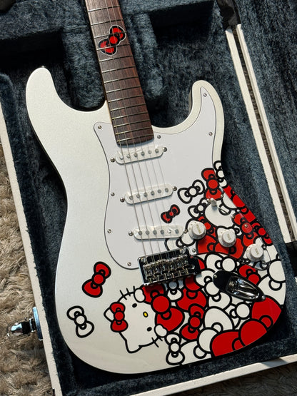 Fender Japan Limited Edition Hello Kitty Stratocaster with Case