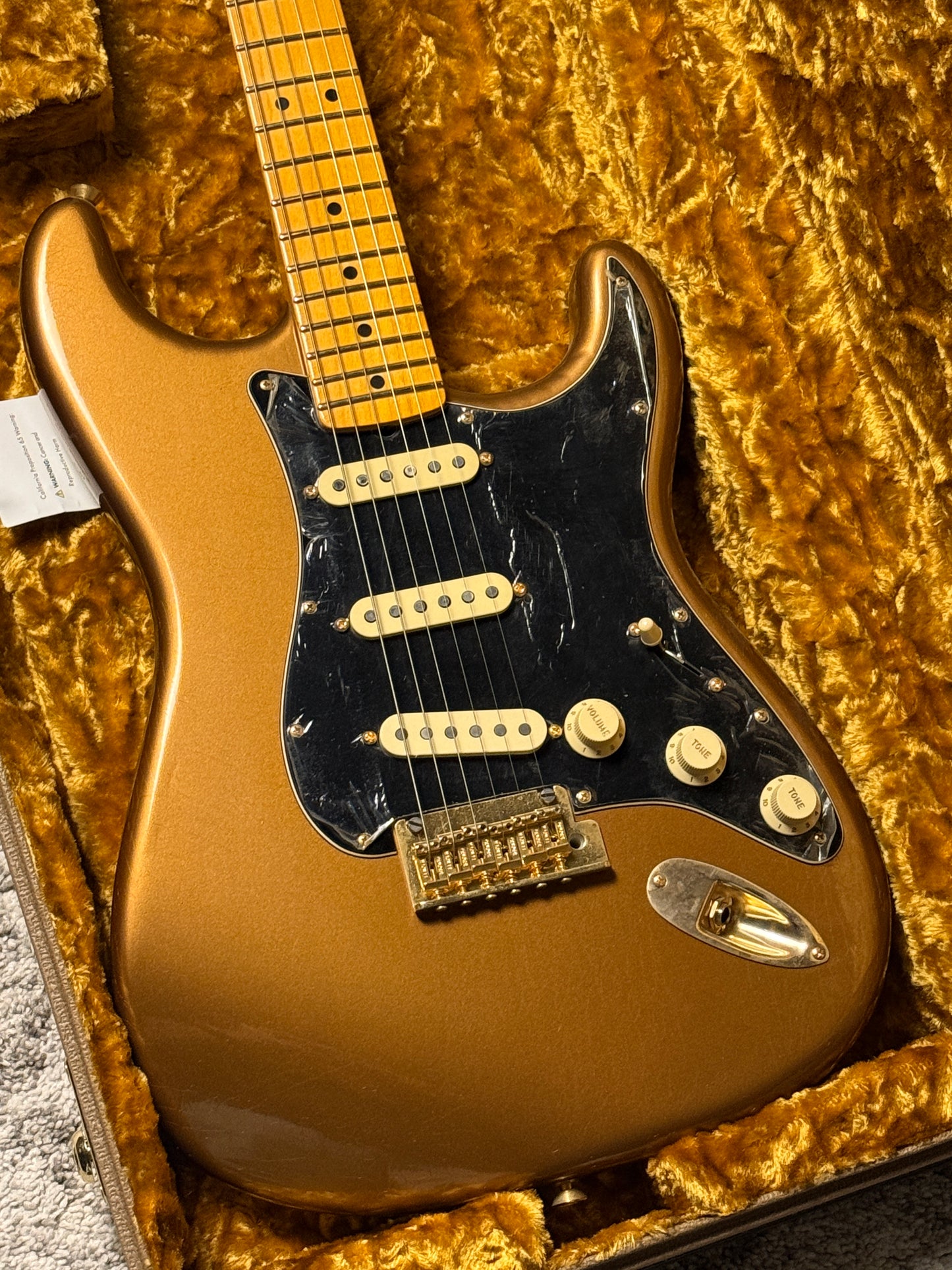 Fender Limited Edition Bruno Mars Stratocaster with Maple FB in Mars Mocha US23065234