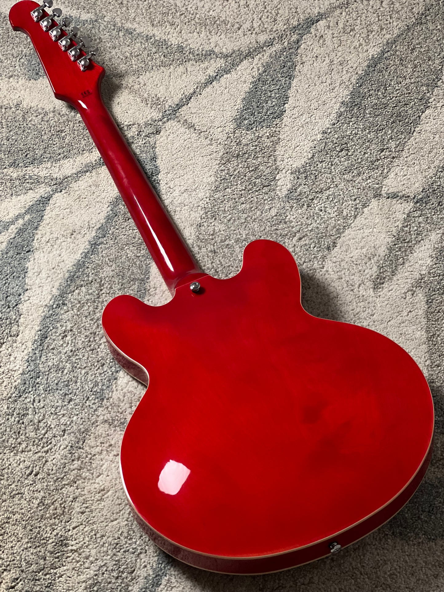 Soloking SDG-335 Dave Grohl Style Tribute in Cherry Red