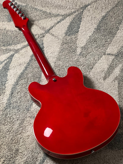 Soloking SDG-335 Dave Grohl Style Tribute in Cherry Red