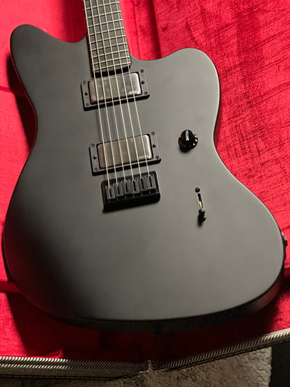 Fender Jim Root Jazzmaster - Flat Black with Ebony Fingerboard US23024212