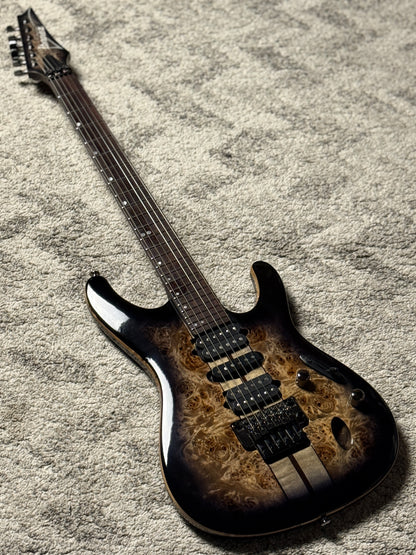 Ibanez Premium S1070PBZ in Charcoal Black Burst 250812461 (USED)