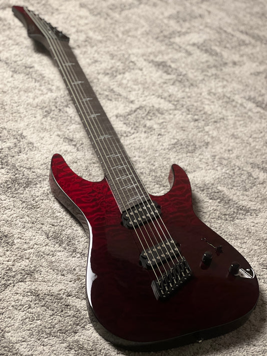 Schecter Reaper 7 Elite MS BB - Blood Burst W23030495
