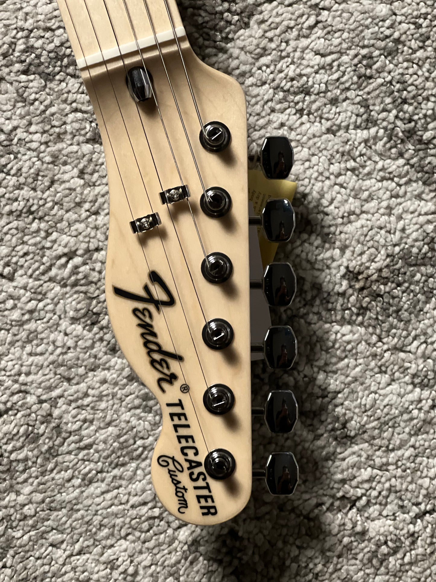 Fender Japan Traditional II 70s Telecaster Custom with Maple FB in Black JD25034223