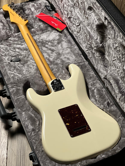 Fender American Professional II Stratocaster With Rosewood FB In Olympic White US23075009