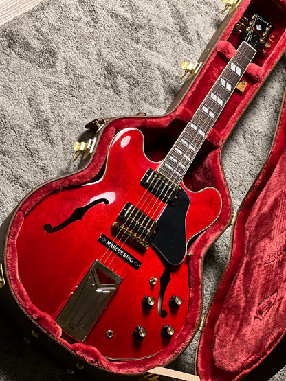 Gibson Marcus King ES-345 Semi-Hollow Electric Guitar in Sixties Cherry 207760041