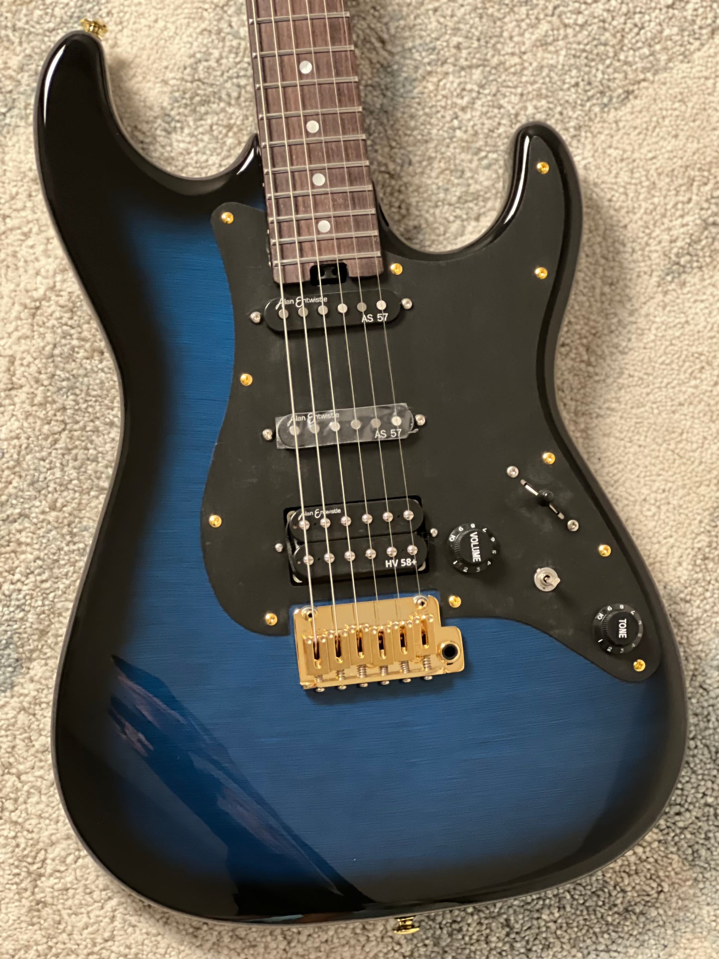 Soloking MS-2 Special Elite in Glitter Storm Blue Limited Edition