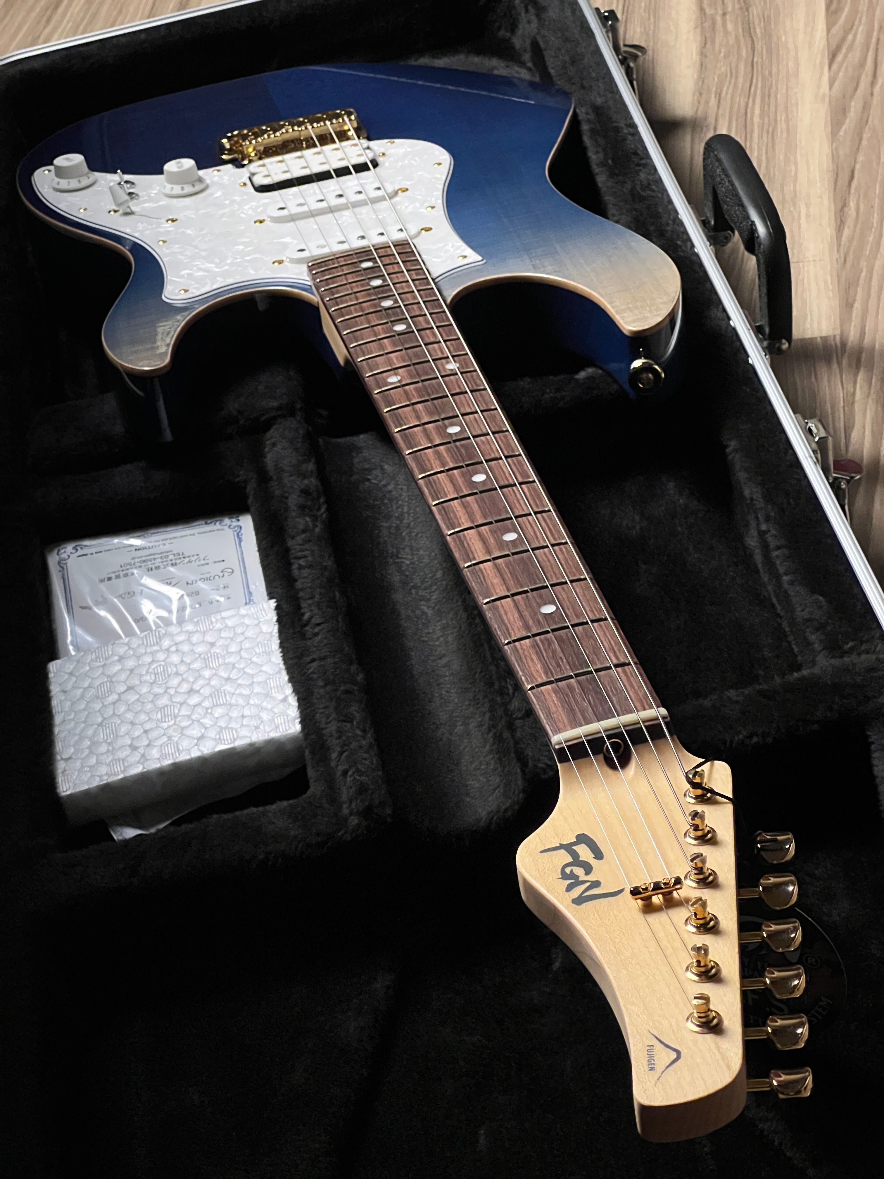Fujigen FGN Expert EOS2-FM-R Odyssey in Navy Blue Gradation