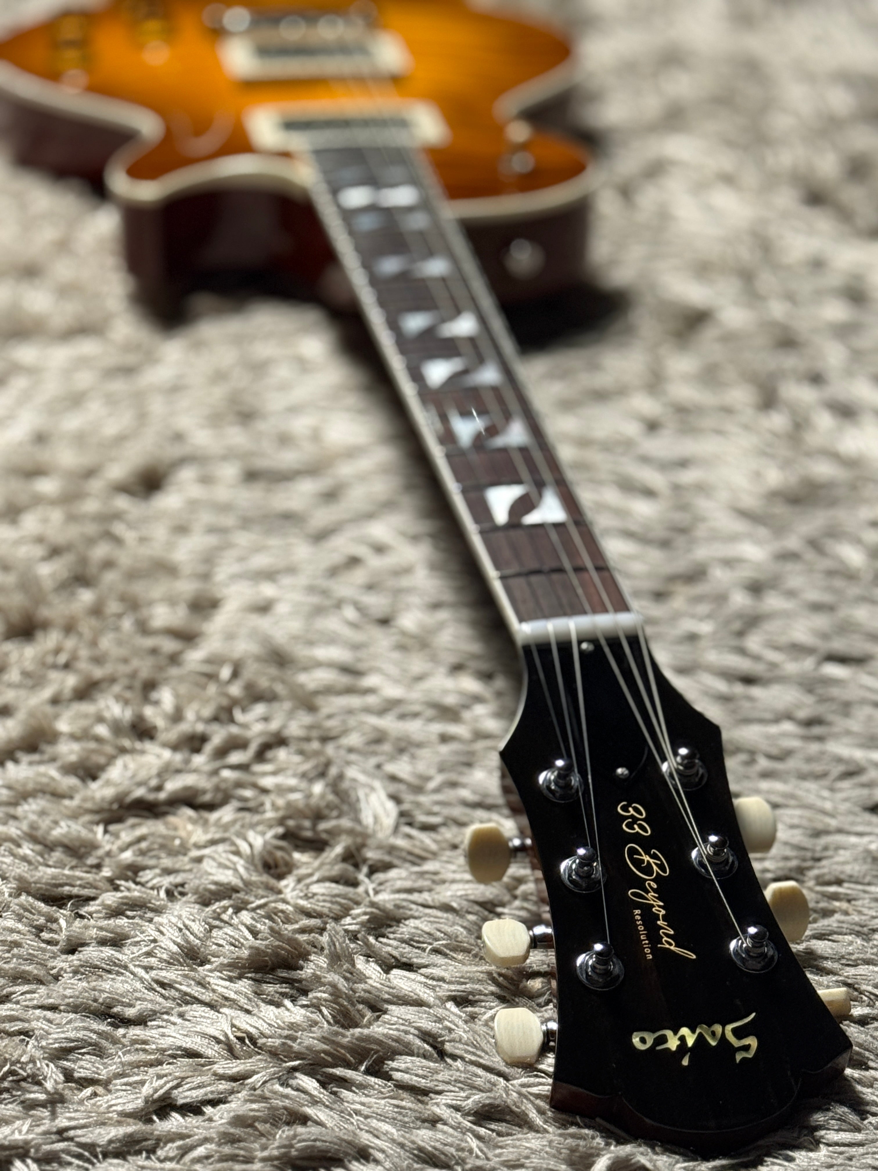 Saito 33BEYOND in Green Burst 25008 – nafiriguitar.com