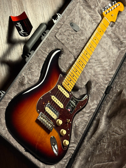 Fender American Professional II HSS Stratocaster With Maple FB In 3-Tone Sunburst US22102686