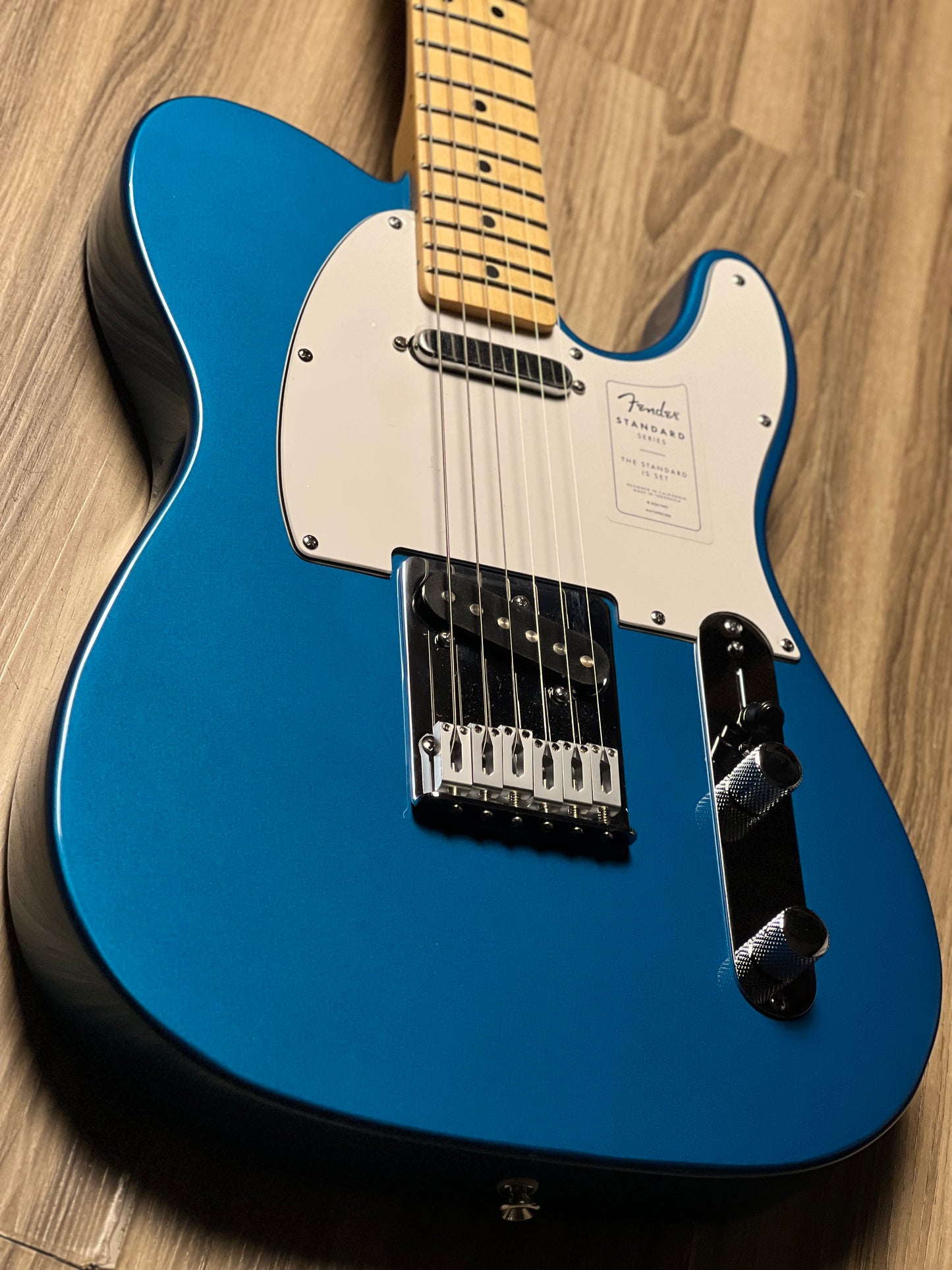 Fender Standard Telecaster with Maple FB in Aqua Marine Metallic