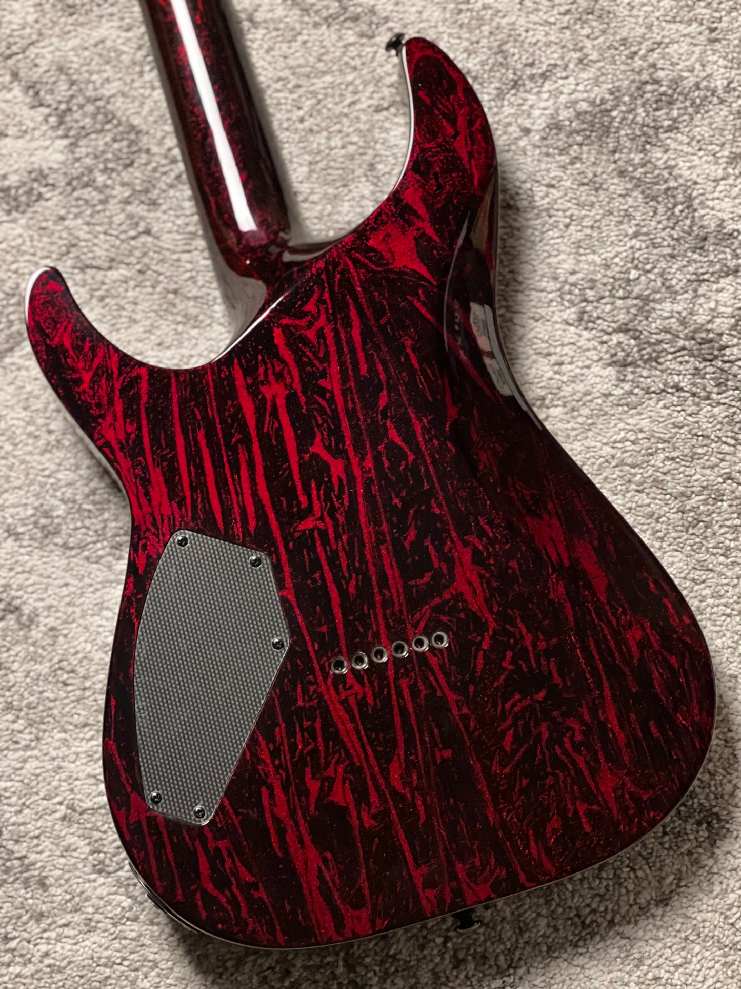 Schecter C-1 Silver Mountain - Blood Moon W21080117