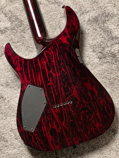 Schecter C-1 Silver Mountain - Blood Moon W21080117